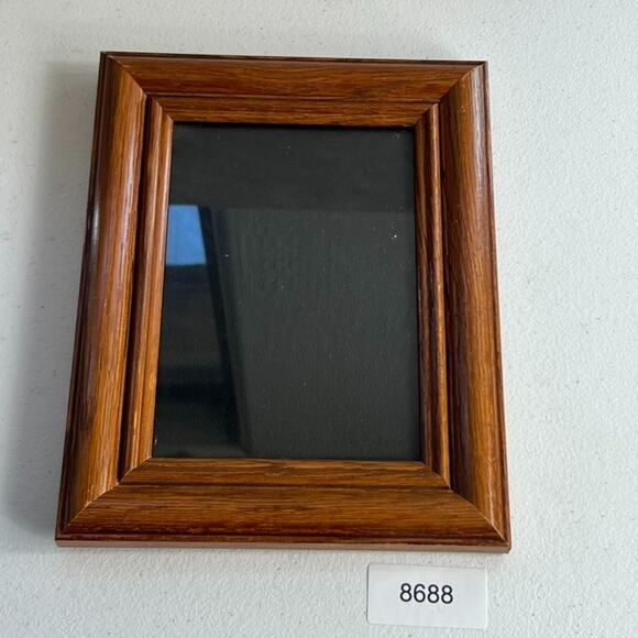 Vintage Dark Wood Grain Picture Frame Fits 4.5 x 6.5 Photos - Picture 8 of 8